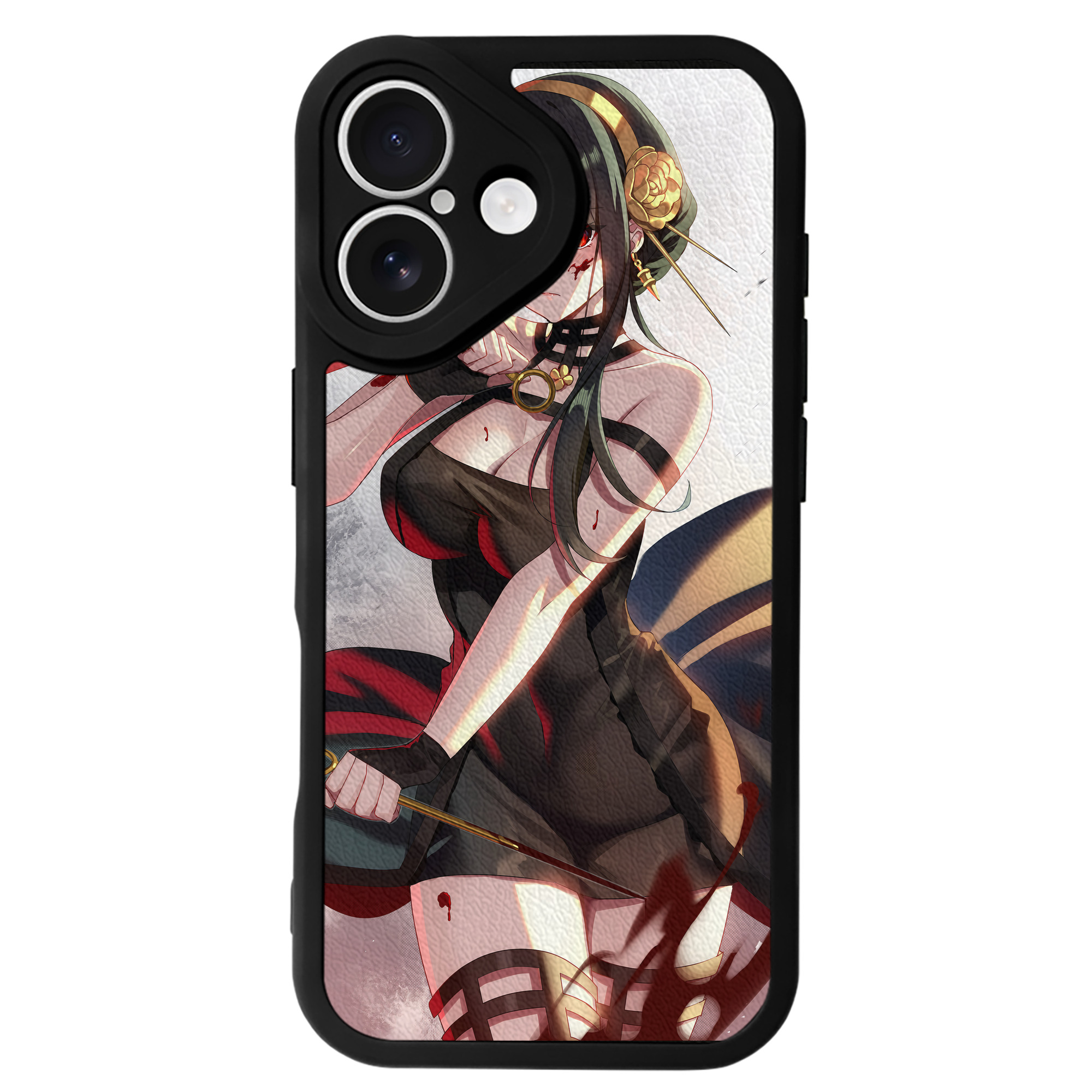 （画像用） SPY×FAMILY间谍家家酒 【iPhone 16シリーズ対応】シリコンスマホケース（レザー調） 材質：シリコン